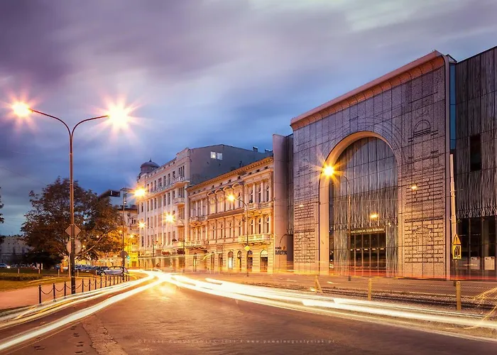 Apartament Ec1 Fabryczna Łódź